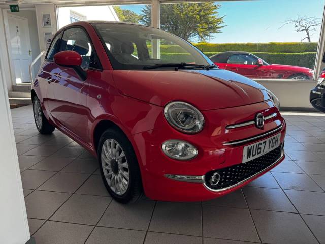 Fiat 500 1.2 𝐕𝐄𝐇𝐈𝐂𝐋𝐄 𝐑𝐄𝐒𝐄𝐑𝐕𝐄𝐃 Hatchback Petrol Pink