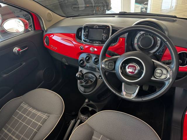 2017 Fiat 500 1.2 𝐕𝐄𝐇𝐈𝐂𝐋𝐄 𝐑𝐄𝐒𝐄𝐑𝐕𝐄𝐃